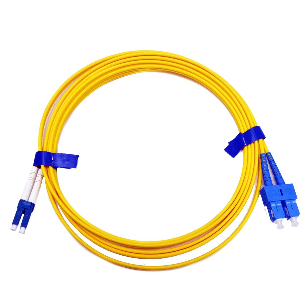 Патчкорд оптичний SC/UPC-LC/UPC SM 2м Duplex Slim Патчкорд оптичний SC/UPC-LC/UPC SM 2м Duplex Slim