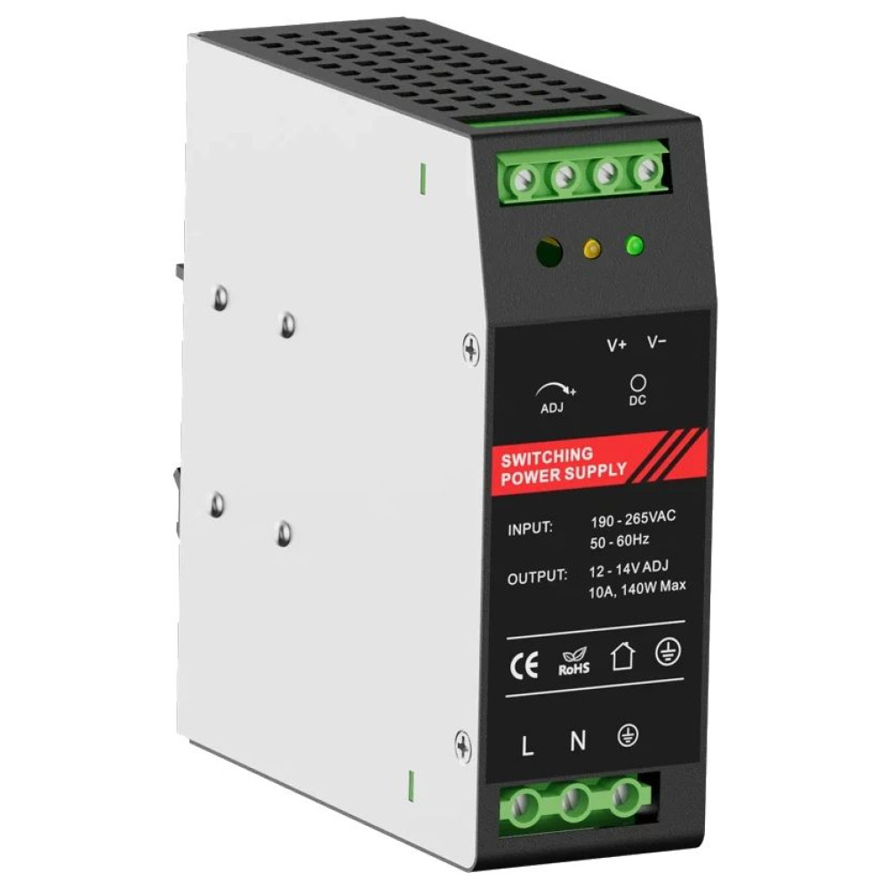 Джерело безперебійного живлення Kraft PSU-1210DIN(P) Джерело безперебійного живлення Kraft PSU-1210DIN(P)