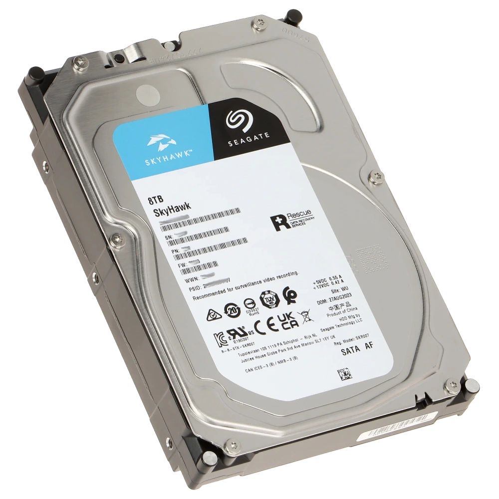 Жорсткий диск внутрішній Seagate SkyHawk ST8000VX010 8Тб Жорсткий диск внутрішній Seagate SkyHawk ST8000VX010 8Тб