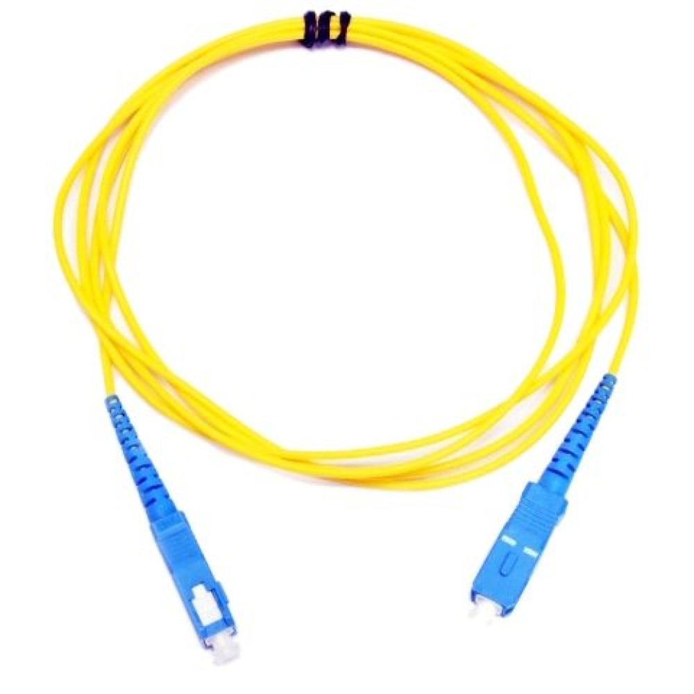 Патчкорд оптичний 2м Simplex SC/UPC-SC/UPC SM Патчкорд оптичний 2м Simplex SC/UPC-SC/UPC SM