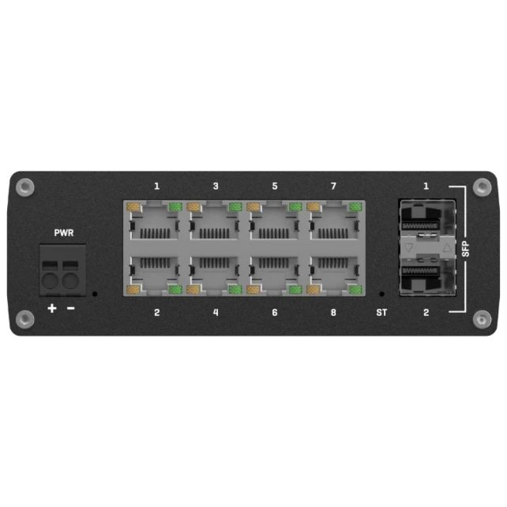 Комутатор 8 портів керований Teltonika TSW212 Комутатор 8 портів керований Teltonika TSW212
