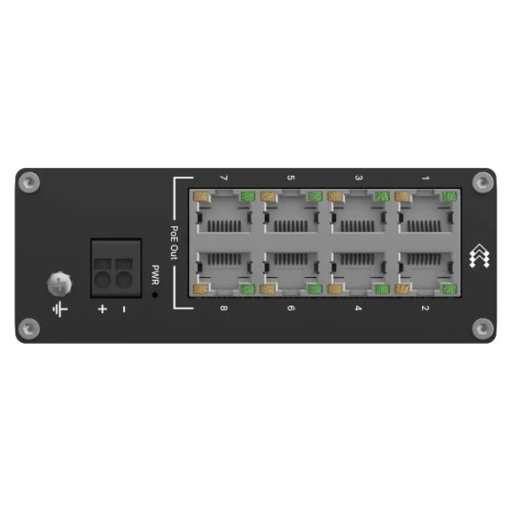 Комутатор 8 портів некерований Teltonika TSW040 PoE+ Комутатор 8 портів некерований Teltonika TSW040 PoE+