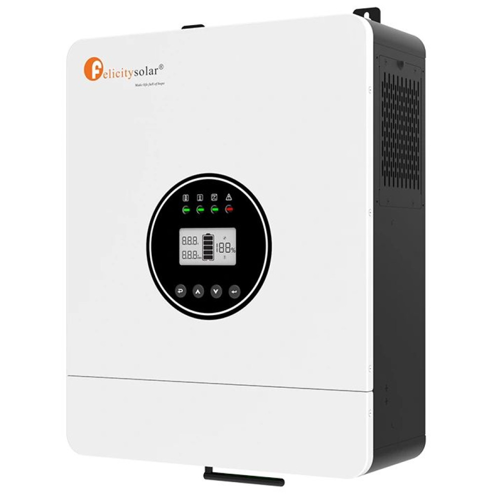 Інвертор Felicity IVEM6048-II 6KVA 48V MPPT(90V-450V) однофазний чиста синусоїда Інвертор Felicity IVEM6048-II 6KVA 48V MPPT(90V-450V) однофазний чиста синусоїда