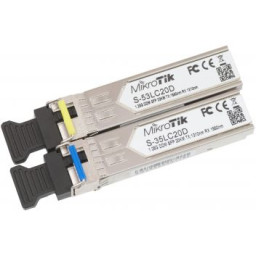 1.25Гб комплект SFP модулів (Rx / Tx) S-35LC20D (S-3553LC20D) 1.25Гб комплект SFP модулів (Rx / Tx) S-35LC20D (S-3553LC20D)