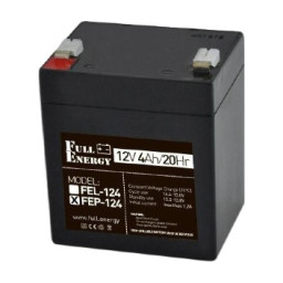 Свинцево-кислотна акумуляторна батарея Full Energy FEP-124 4А•г 12В Свинцево-кислотна акумуляторна батарея Full Energy FEP-124 4А•г 12В