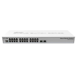 Комутатор 24 порти керований MikroTik CRS326-24G-2S+RM L2 Комутатор 24 порти керований MikroTik CRS326-24G-2S+RM L2