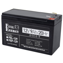 Свинцево-кислотна акумуляторна батарея Full Energy FEP-129 9А•г 12В Свинцево-кислотна акумуляторна батарея Full Energy FEP-129 9А•г 12В