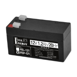 Свинцево-кислотна акумуляторна батарея Full Energy FEP-121 1.2А•г 12В Свинцево-кислотна акумуляторна батарея Full Energy FEP-121 1.2А•г 12В