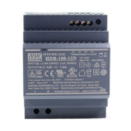 Блок живлення Mean Well HDR-100-12N 12В 7.5А Блок живлення Mean Well HDR-100-12N 12В 7.5А