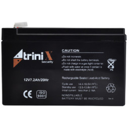 Акумуляторна батарея TRINIX 12V7,2Ah/20Hr Акумуляторна батарея TRINIX 12V7,2Ah/20Hr