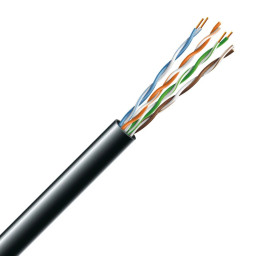 Кабель вита пара ЗЗКМ (UTP мідь наружний) Cat. 5e U/UTP PE 4х2х24 AWG, (74269) бухта 305м. Кабель вита пара ЗЗКМ (UTP мідь наружний) Cat. 5e U/UTP PE 4х2х24 AWG, (74269) бухта 305м.