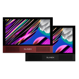 Відеодомофон Slinex Sonik 10 10"дюймів чорний/червоний Відеодомофон Slinex Sonik 10 10"дюймів чорний/червоний