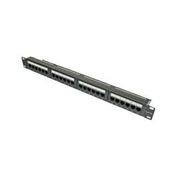 Патч-панель 19" 24хRJ-45 UTP кат.5e, із заднім організатором, Kingda Kingda KDPA6043 Патч-панель 19" 24хRJ-45 UTP кат.5e, із заднім організатором, Kingda Kingda KDPA6043