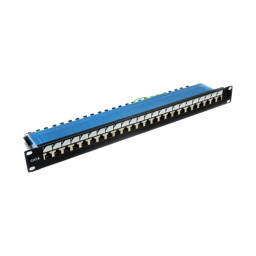 Патч-панель 19" 24xRJ-45 FTP, кат. 6, dual type, EPNew EPNew 6PLDN-F24BK Патч-панель 19" 24xRJ-45 FTP, кат. 6, dual type, EPNew EPNew 6PLDN-F24BK
