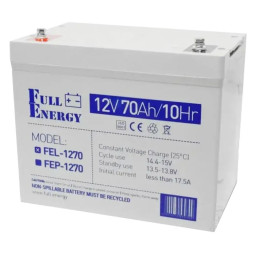 Акумулятор гелевий Full Energy FEL-1270 12V 70 Ah Акумулятор гелевий Full Energy FEL-1270 12V 70 Ah