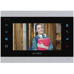 Відеодомофон Slinex SL-07N Cloud 7" дюймів silver/black Відеодомофон Slinex SL-07N Cloud 7" дюймів silver/black