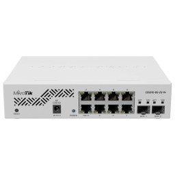 Комутатор 8 портів керований MikroTik CSS610-8G-2S+IN Комутатор 8 портів керований MikroTik CSS610-8G-2S+IN