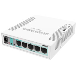 Комутатор 5 портів керований MikroTik RB260GS (CSS106-5G-1S) Комутатор 5 портів керований MikroTik RB260GS (CSS106-5G-1S)
