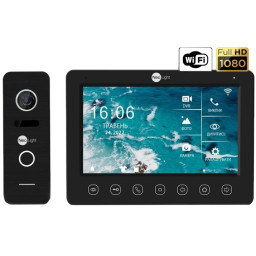 Комплект відеодомофона NeoLight NeoKIT HD WF B/Black (KAPPA+ HD WF + PRIME FHD) Комплект відеодомофона NeoLight NeoKIT HD WF B/Black (KAPPA+ HD WF + PRIME FHD)