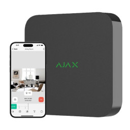Відеореєстратор Ajax NVR (16ch) (8EU) black Відеореєстратор Ajax NVR (16ch) (8EU) black