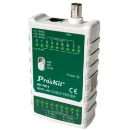 Тестер кабелю Pro'sKit MT-7031 Тестер кабелю Pro'sKit MT-7031