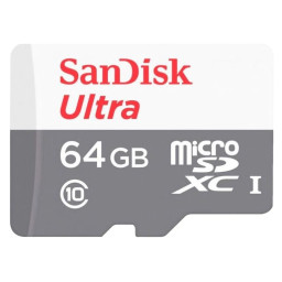 Карта пам’яті SanDisk Ultra microSDXC 64GB 100MB/s Class 10 UHS-I Карта пам’яті SanDisk Ultra microSDXC 64GB 100MB/s Class 10 UHS-I