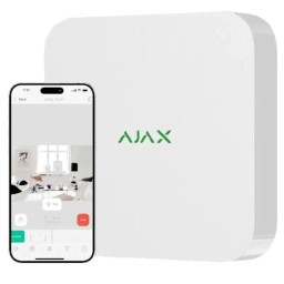 Відеореєстратор Ajax NVR (8ch) (8EU) white Відеореєстратор Ajax NVR (8ch) (8EU) white