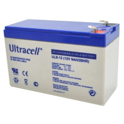 Свинцево-кислотна акумуляторна батарея Ultracell UL9-12 9A•г 12В Свинцево-кислотна акумуляторна батарея Ultracell UL9-12 9A•г 12В