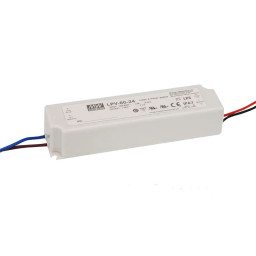 Блок живлення Mean Well LPV-60-24 Rohs AC/DC 24В 2.5А Блок живлення Mean Well LPV-60-24 Rohs AC/DC 24В 2.5А