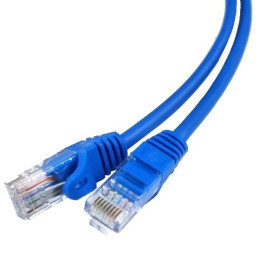 Патч-корд синій 0.5м UTP CAT5e Патч-корд синій 0.5м UTP CAT5e