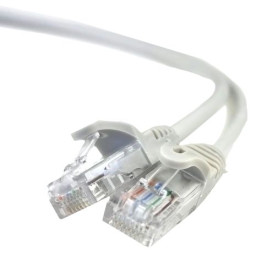 Патч-корд сірий 1м UTP CAT5e Патч-корд сірий 1м UTP CAT5e