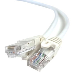 Патч-корд білий 1м UTP CAT5e Патч-корд білий 1м UTP CAT5e