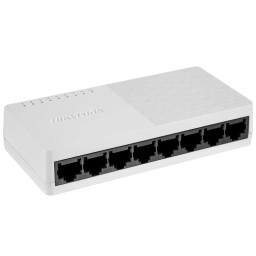 Комутатор 8 портів некерований Hikvision DS-3E0108D-O Комутатор 8 портів некерований Hikvision DS-3E0108D-O