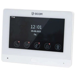 Відеодомофон BCOM BD-760FHD/T White Відеодомофон BCOM BD-760FHD/T White