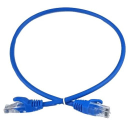 Патч-корд блакитний 0.25м EServer UTP CAT5e Патч-корд блакитний 0.25м EServer UTP CAT5e