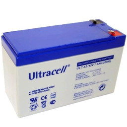 Свинцево-кислотна акумуляторна батарея Ultracell UL7-12 7A•г 12В Свинцево-кислотна акумуляторна батарея Ultracell UL7-12 7A•г 12В