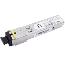 Модуль ALISTAR SFP-1G-BX-D-S20 SFP 1G 1SM WDM SC 20KM TX1550/RX1310nm DDM Модуль ALISTAR SFP-1G-BX-D-S20 SFP 1G 1SM WDM SC 20KM TX1550/RX1310nm DDM