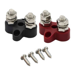 Подвійний набір клем M8 Victron Energy Dual Terminal Stud M8-linked set (1 red/1 black) Подвійний набір клем M8 Victron Energy Dual Terminal Stud M8-linked set (1 red/1 black)